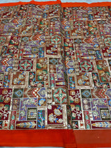 44" georgette embroideries