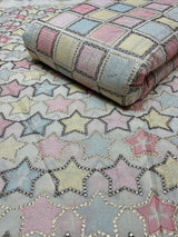 44" pure cotton heavy embroideries