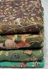 Pure tissue silk