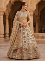 Heavy multi embroidery