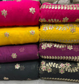 44" pure georgette