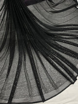60" nett lace+ embroidery