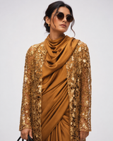 Zari cutwork