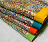 44" georgette embroideries