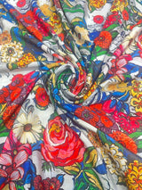 44" crepe digital prints