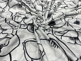 44" crepe prints