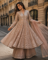 Gota mirror embroidery