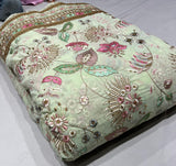 54" georgette embroideries