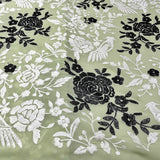 44" georgette thread + sequin