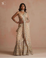54" georgette embroideries