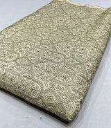 44" pure silk embroideries
