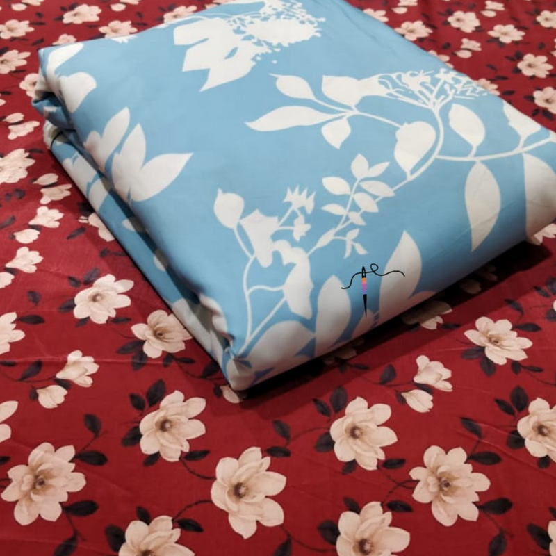 Soft Crepe Prints, 44"