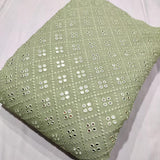 Pure Georgette Embroideries 44"