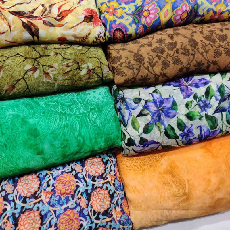 Pure Georgette Prints 44"