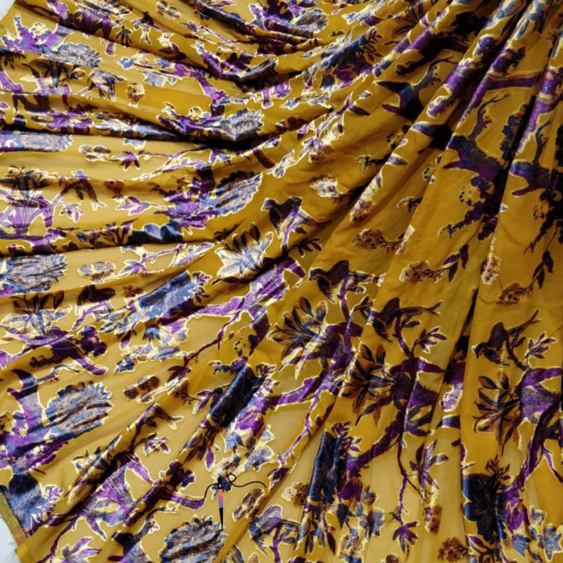 Velvet Brasso , Width : 46"