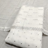 Pure Georgette and Chinon Chiffon Embroideries 44" Combinations