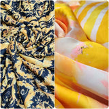 Satin Georgette Embroideries 44"