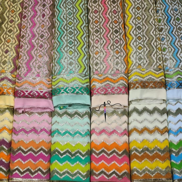 Georgette Print 54"