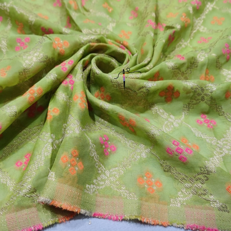 Pure Georgette , Weaves , Width : 44"