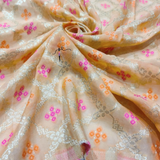 Pure Georgette , Weaves , Width : 44"