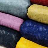 Pure Georgette Embroideries 44"