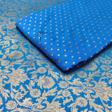 Pure Handloom , Width : 44"