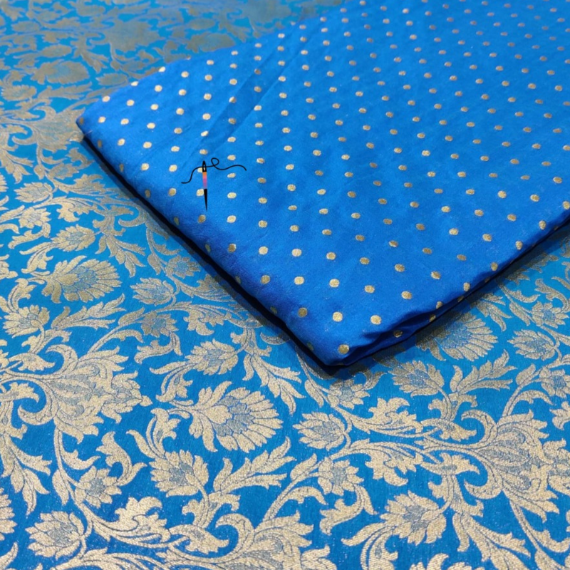 Pure Handloom , Width : 44"