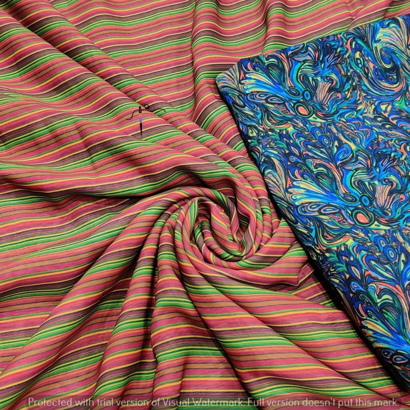 Georgette Print , Width : 44”