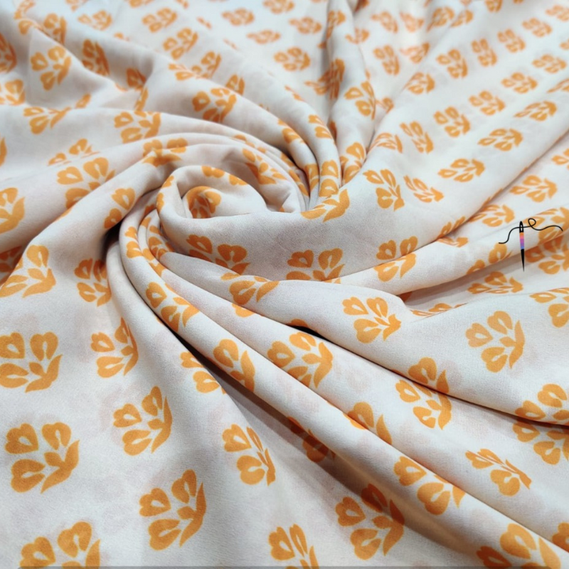 Georgette Print , Width : 44”