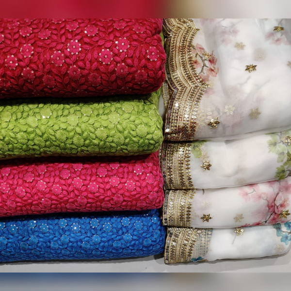 Nett and Organza Embroideries 44" Combinations