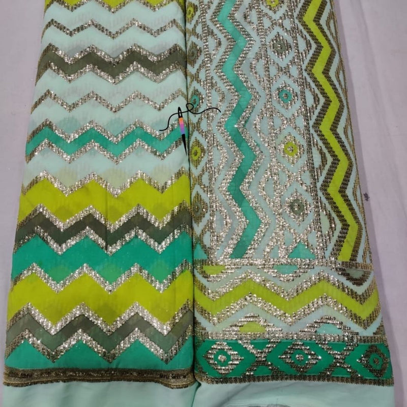 Georgette Print 54"