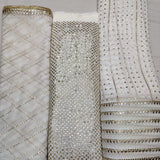 Pure Georgette and Nett Embroideries 56" & 44" Combinations