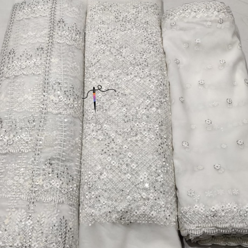 Nett Sequin, Width : 54'' & 44''