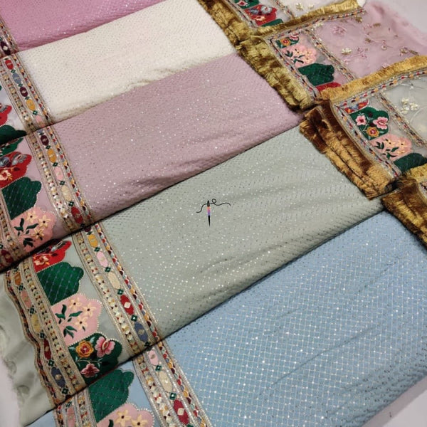 Georgette Embroideries 54"