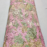 Nett Embroideries with handwork, 58"