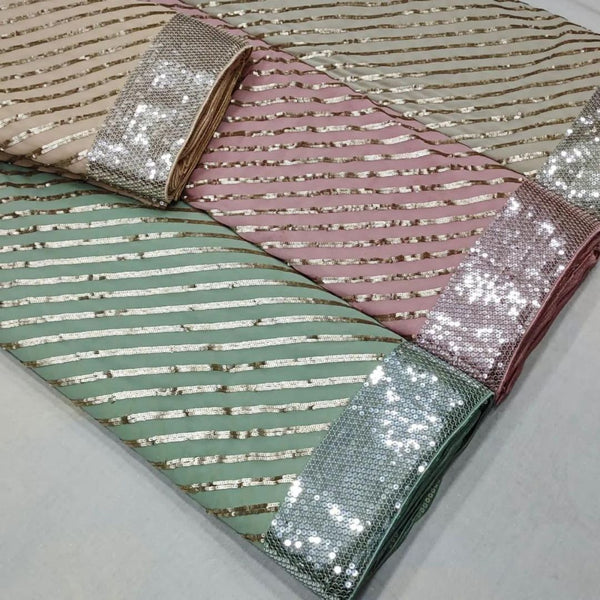 Georgette Embroideries 54"
