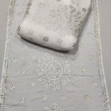 Pure Chinon Chiffon Embroideries 44"