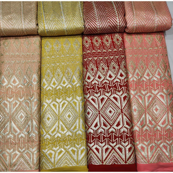 Georgette Embroideries 54"