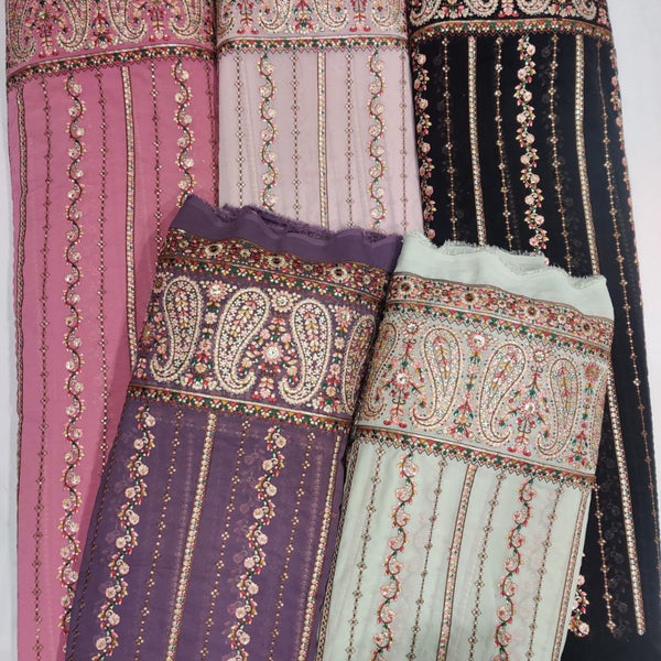 Georgette Embroideries 54"