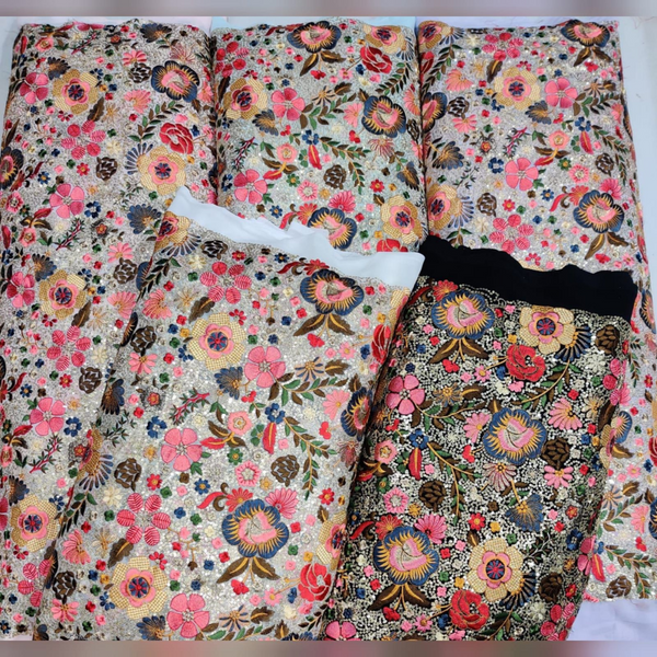 Georgette Embroidery 44"