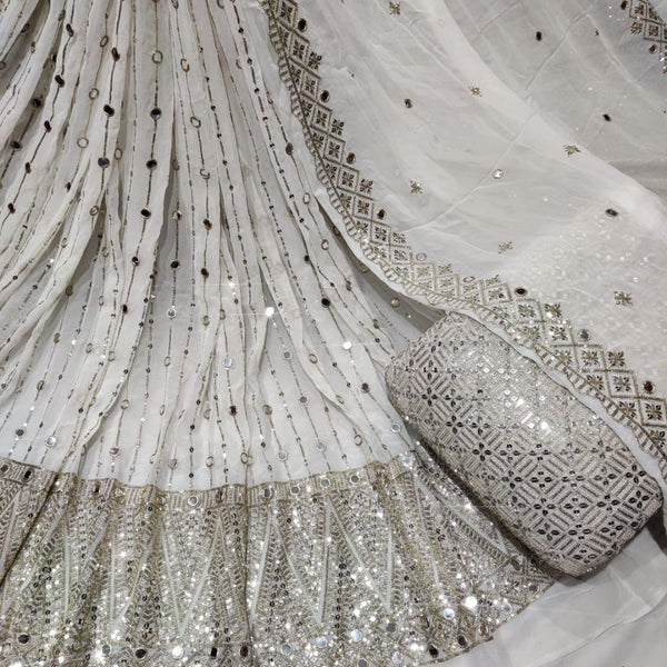 Pure Georgette Embroideries 54" & 44" Combinations