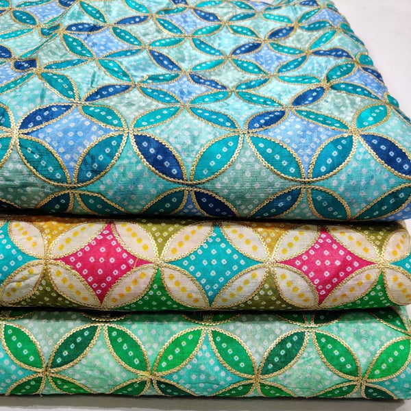 Pure Chinon Chiffon Embroideries 44"