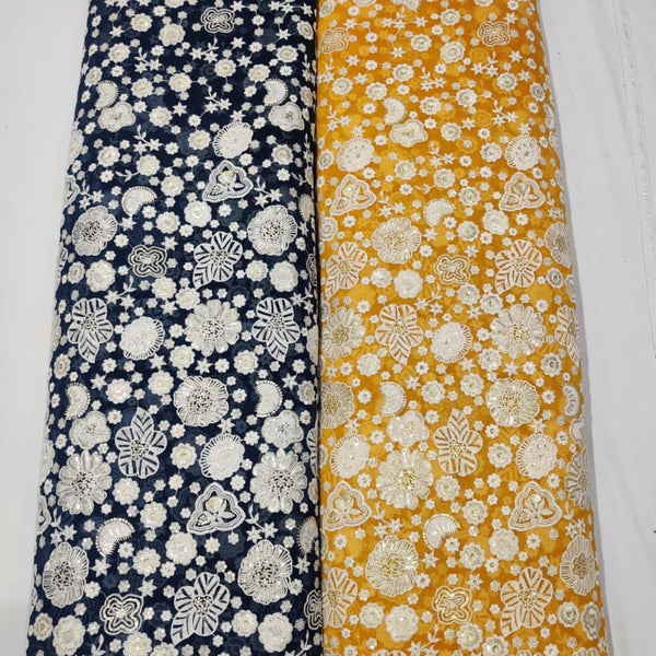 Georgette Embroideries 54"