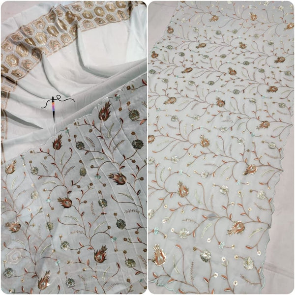 Georgette and Organza Embroideries 54" Combinations