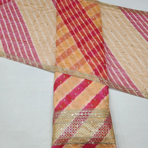 Georgette and Organza Embroideries 54" & 44" Combinations