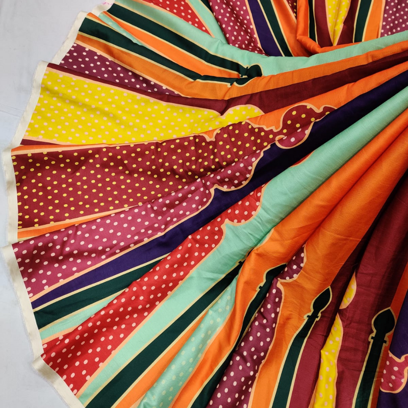 Tusser Prints ,Width:44”