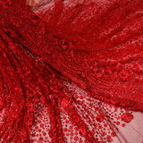 Nett Heavy Embroidery, Width : 44''