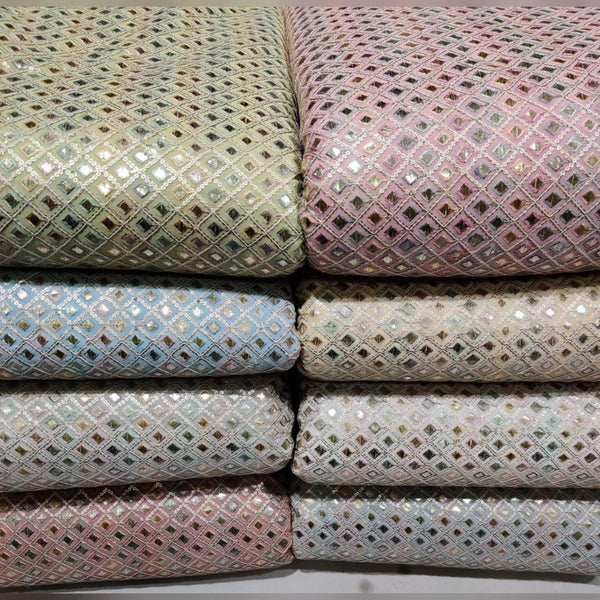 Georgette Embroideries 44"