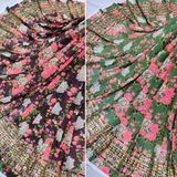 Georgette Print plus Embroideries