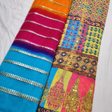 Georgette and Nett Embroideries 58" & 44" Combinations
